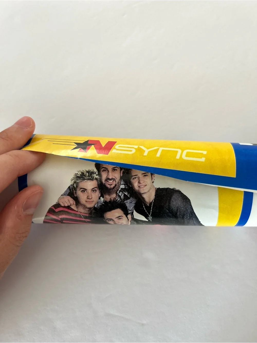 *NSYNC Rare Vintage Wrapping Paper Roll - Good Condition (Measures 64” x 30.5”)